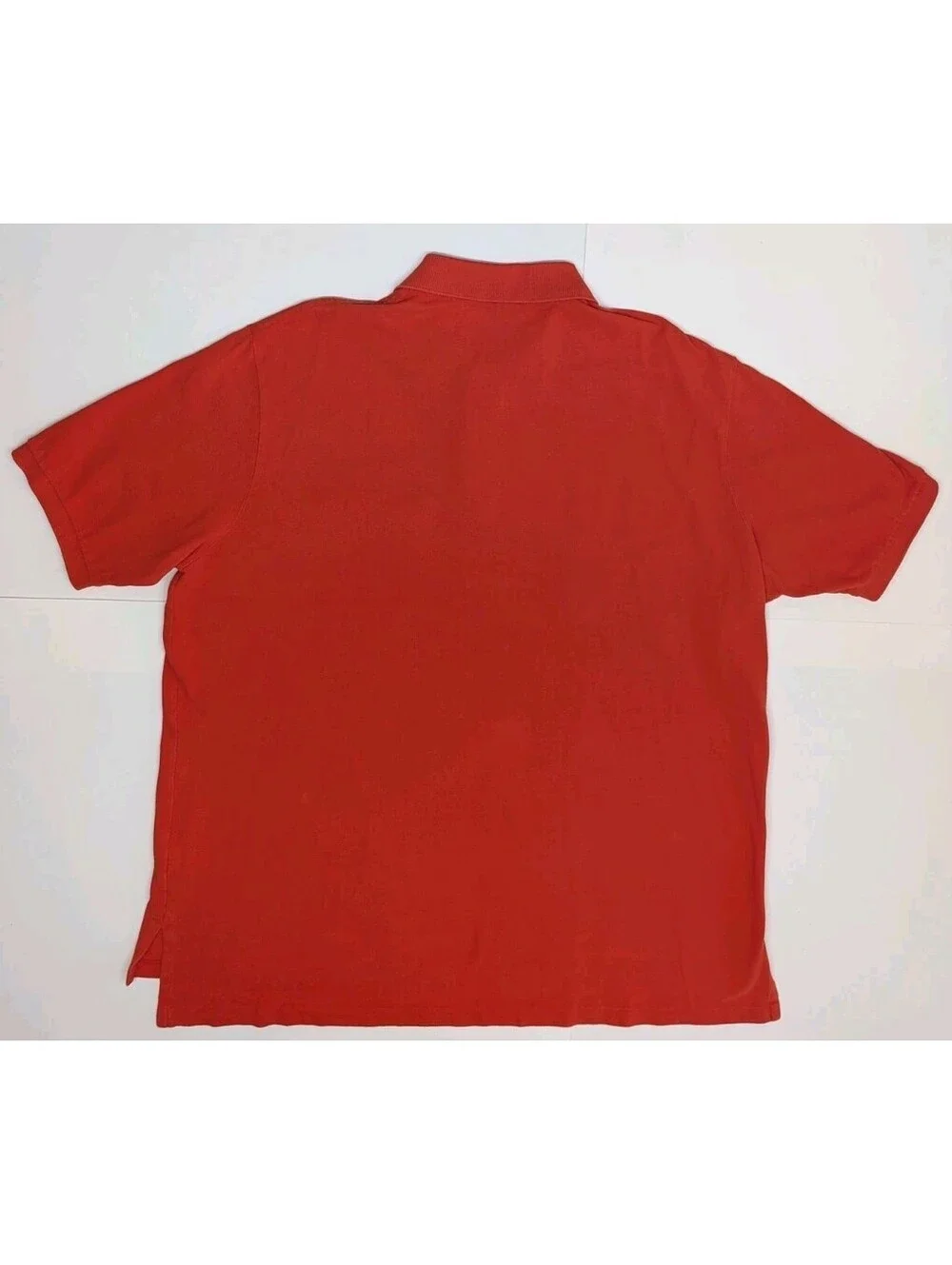 VTG Polo Ralph Lauren Short Sleeve Polo Shirt Men 3XLT Red Golf Big & Tall Y2K